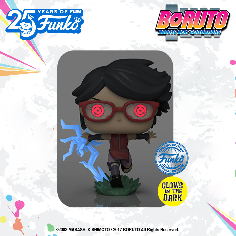 Boruto - POP Animation N° 1358 - Sarada with Sharingan GW