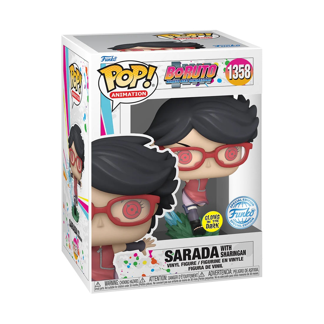 Boruto - POP Animation N° 1358 - Sarada with Sharingan GW