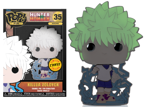 Hunter x Hunter - Pop Large Enamel Pin N° 35 - Killua Chase Group