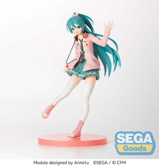 Hatsune Miku - Project DIVA Arcade SPM PVC Statue - Hatsune Miku Ribbon Girl 24 cm