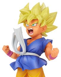 Dragonball Super - Son Goku Fes PVC Statue - Super Saiyan Son Goku (Kids) 14 cm