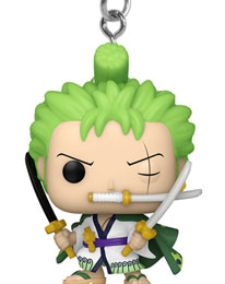 One Piece POP! Vinyl Schlüsselanhänger 4 cm Roronoa Zoro