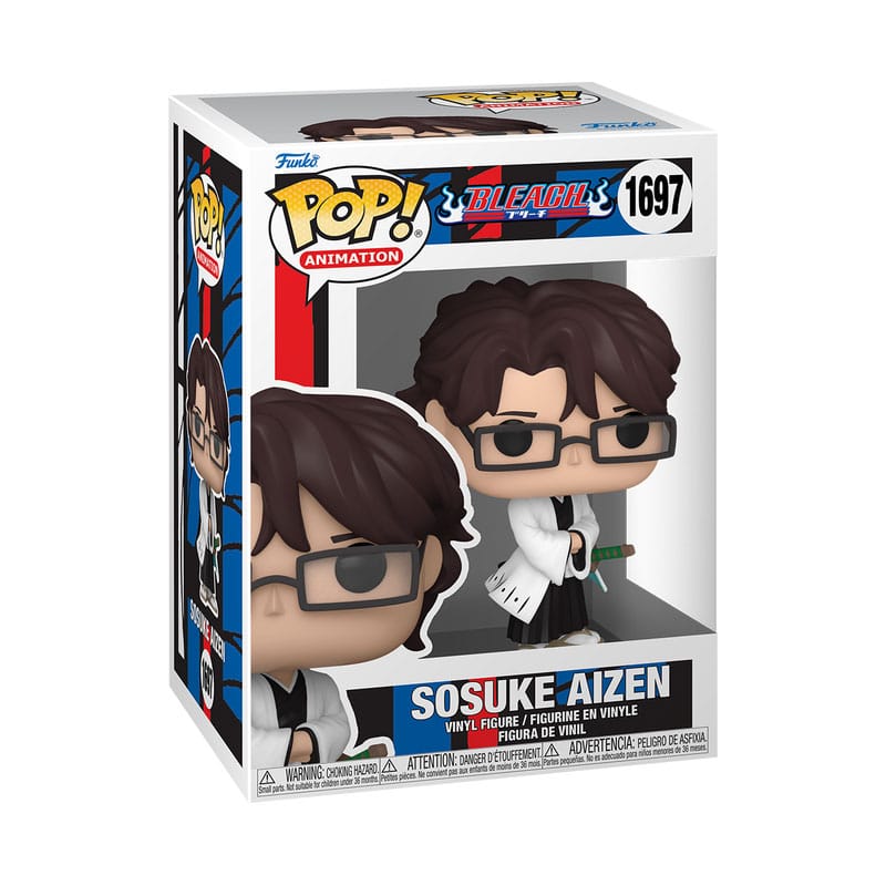 Bleach POP! - Animation Vinyl Figur - Aizen 9 cm