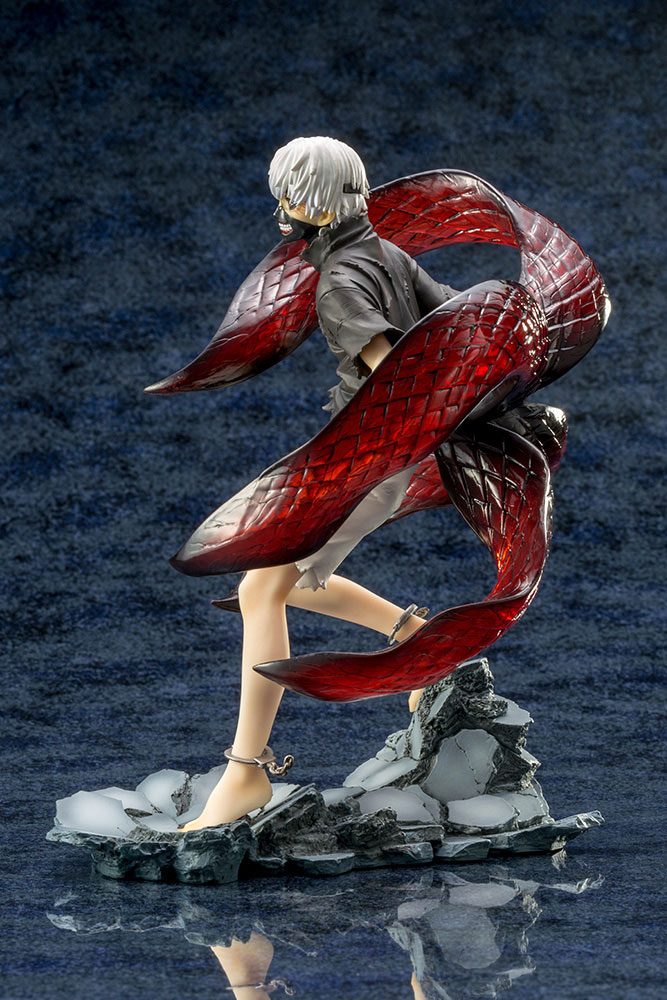 Tokyo Ghoul - ARTFXJ Statue 1/8 - Ken Kaneki Awakened Repaint Ver. 23 cm