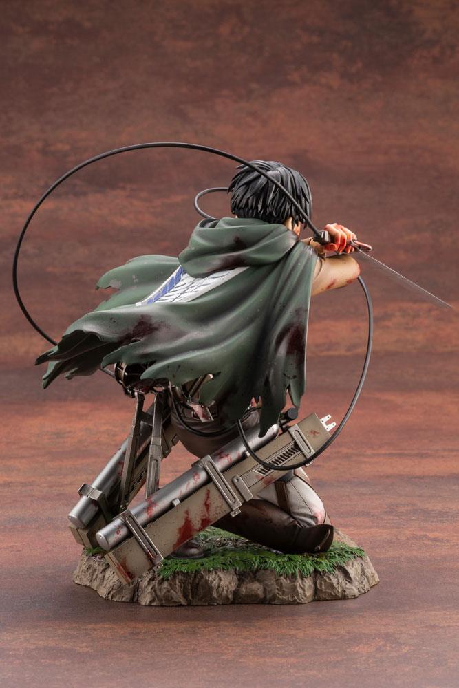 Attack on Titan ARTFXJ Statue 1/7 Levi Fortitude Ver. 17 cm